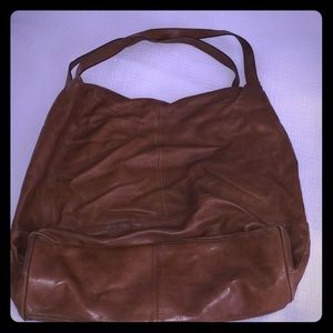 Banana republic cognac brown leather purse